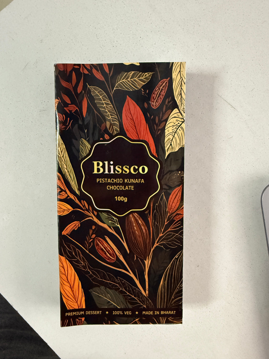 Mini Kunafa Chocolate Bar